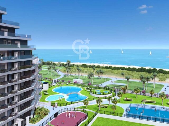 Neu gebaute Apartments direkt am Strand in Oropesa del Mar