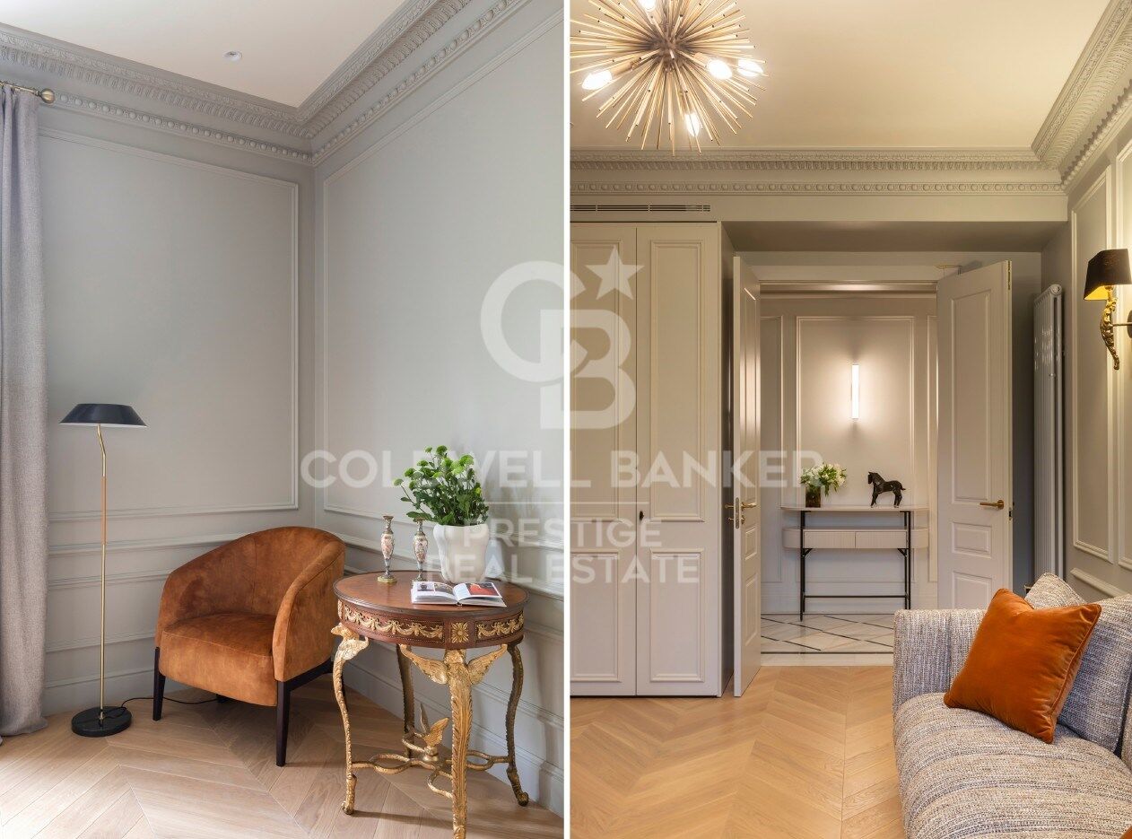 Piso elegante y atemporal en la calle Consell de Cent,Barcelona