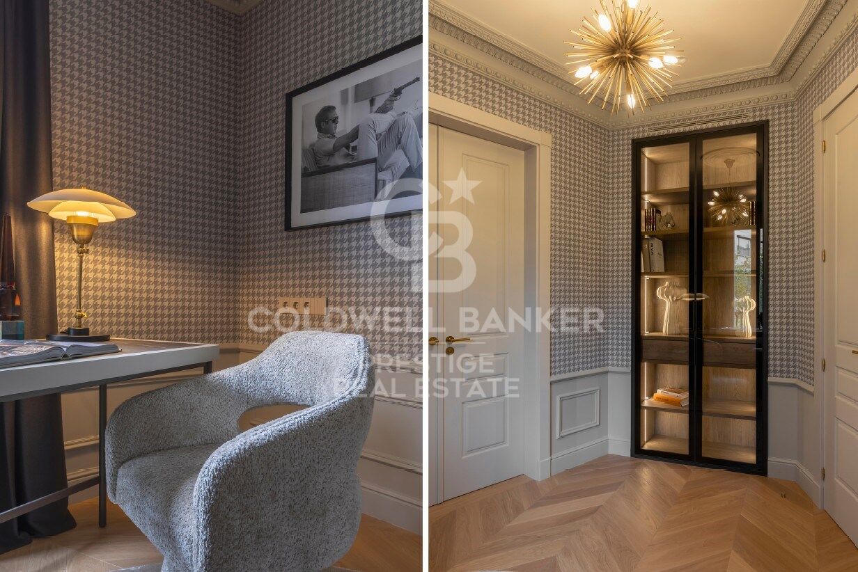 Elegante und zeitlose Wohnung in der Straße Consell de Cent, Barcelona