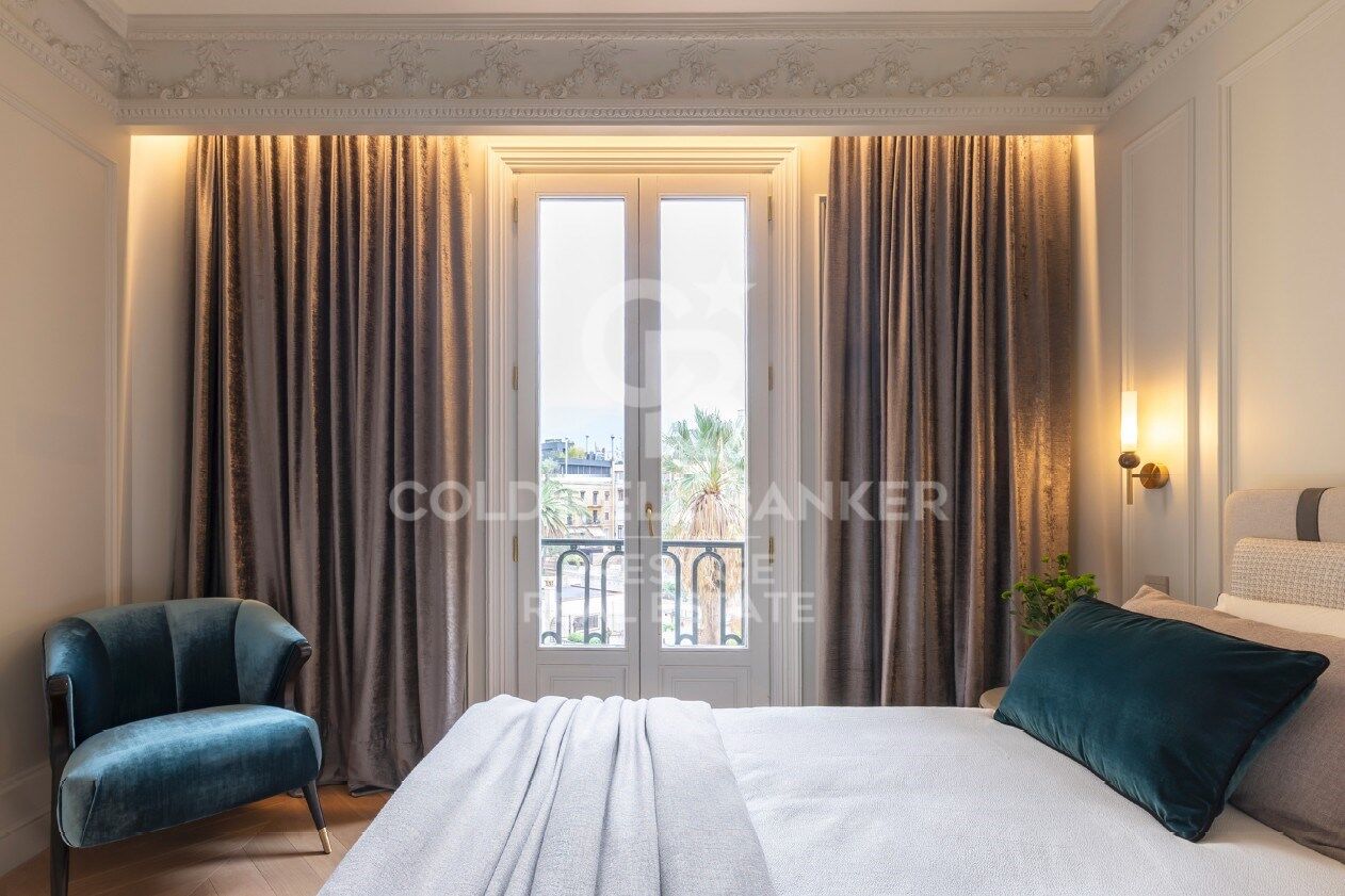 Appartement élégant et intemporel dans la rue Consell de Cent, Barcelone