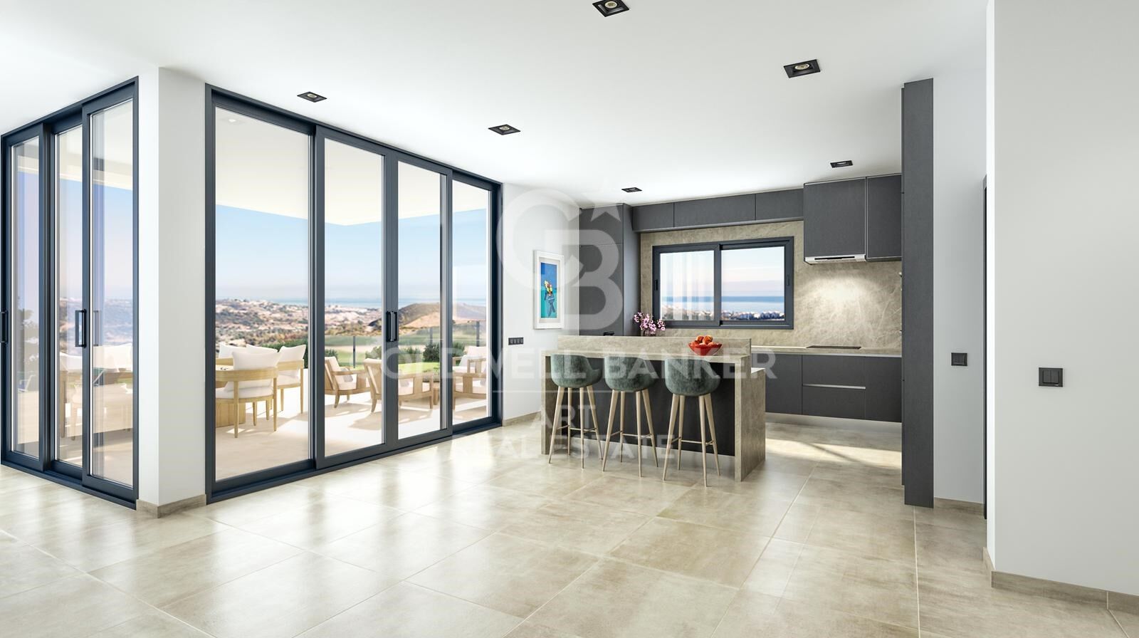 Atemberaubende Villa in erster Golflinie in La Cala de Mijas