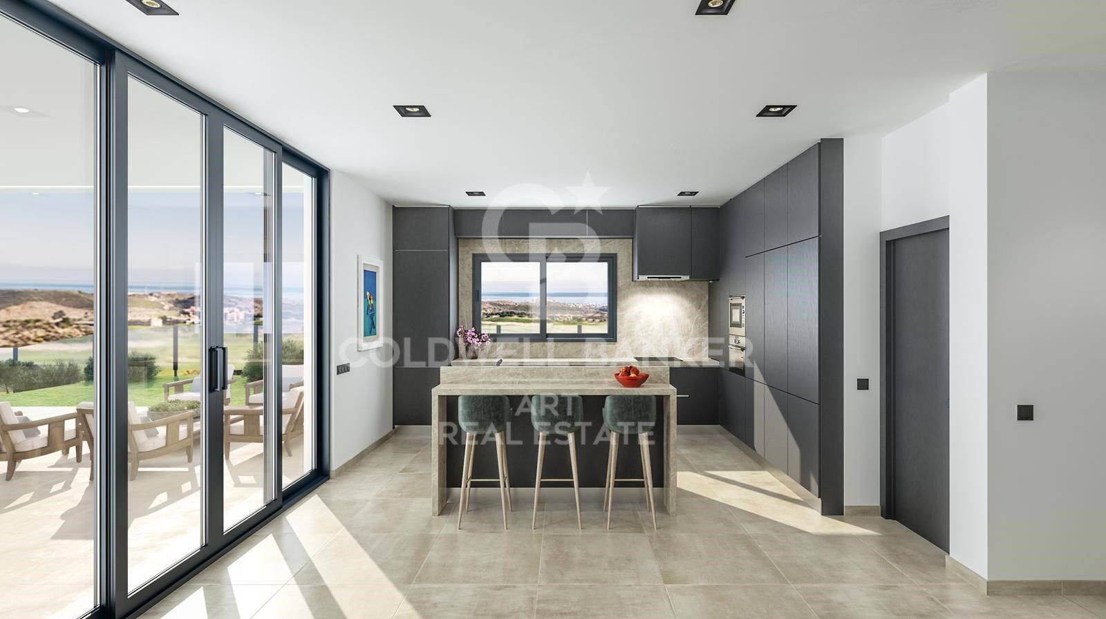 Atemberaubende Villa in erster Golflinie in La Cala de Mijas