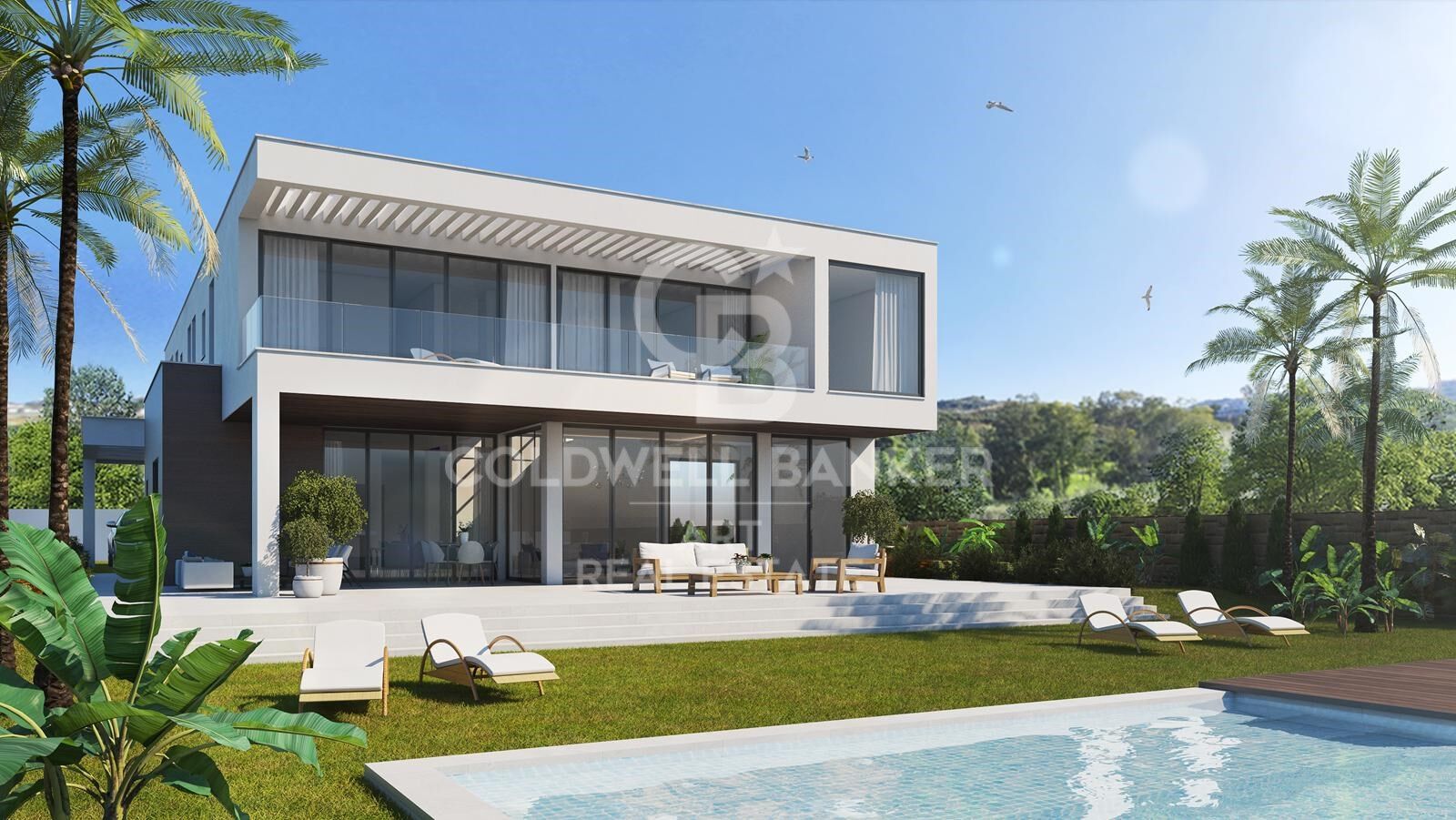 Atemberaubende Villa in erster Golflinie in La Cala de Mijas