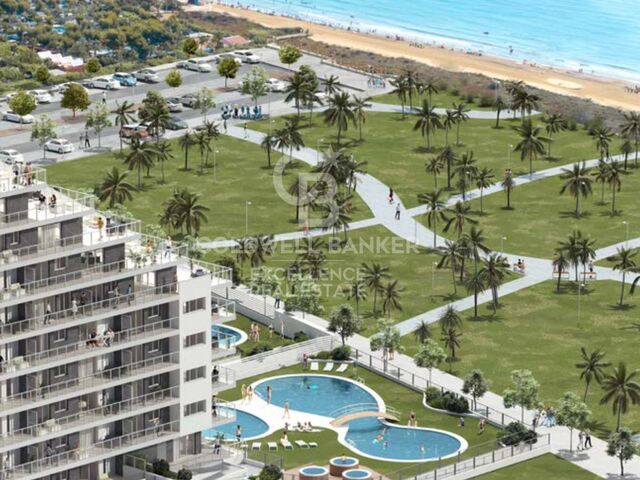 Newly built beachfront apartments in Cabanes