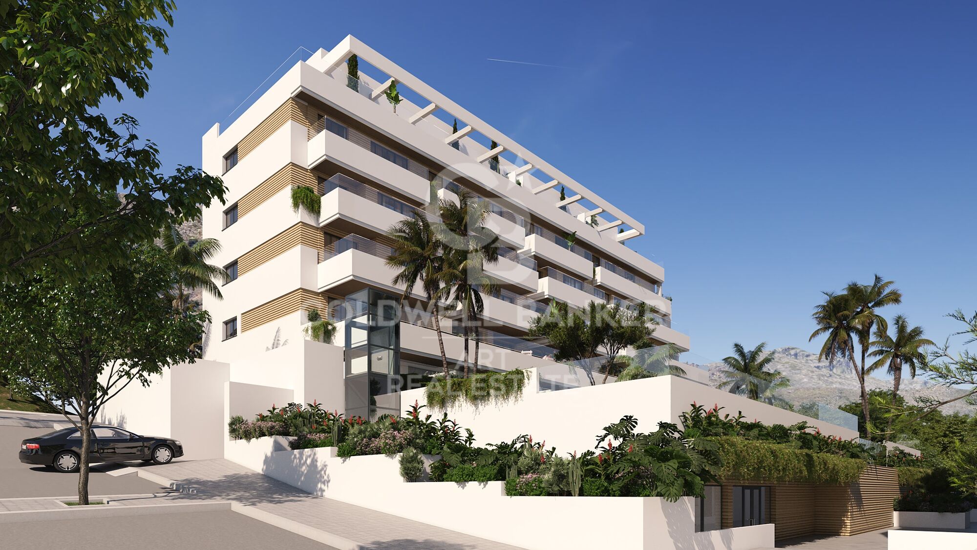 Des logements exceptionnels avec de magnifiques terrasses et des vues spectaculaires à Torremolinos