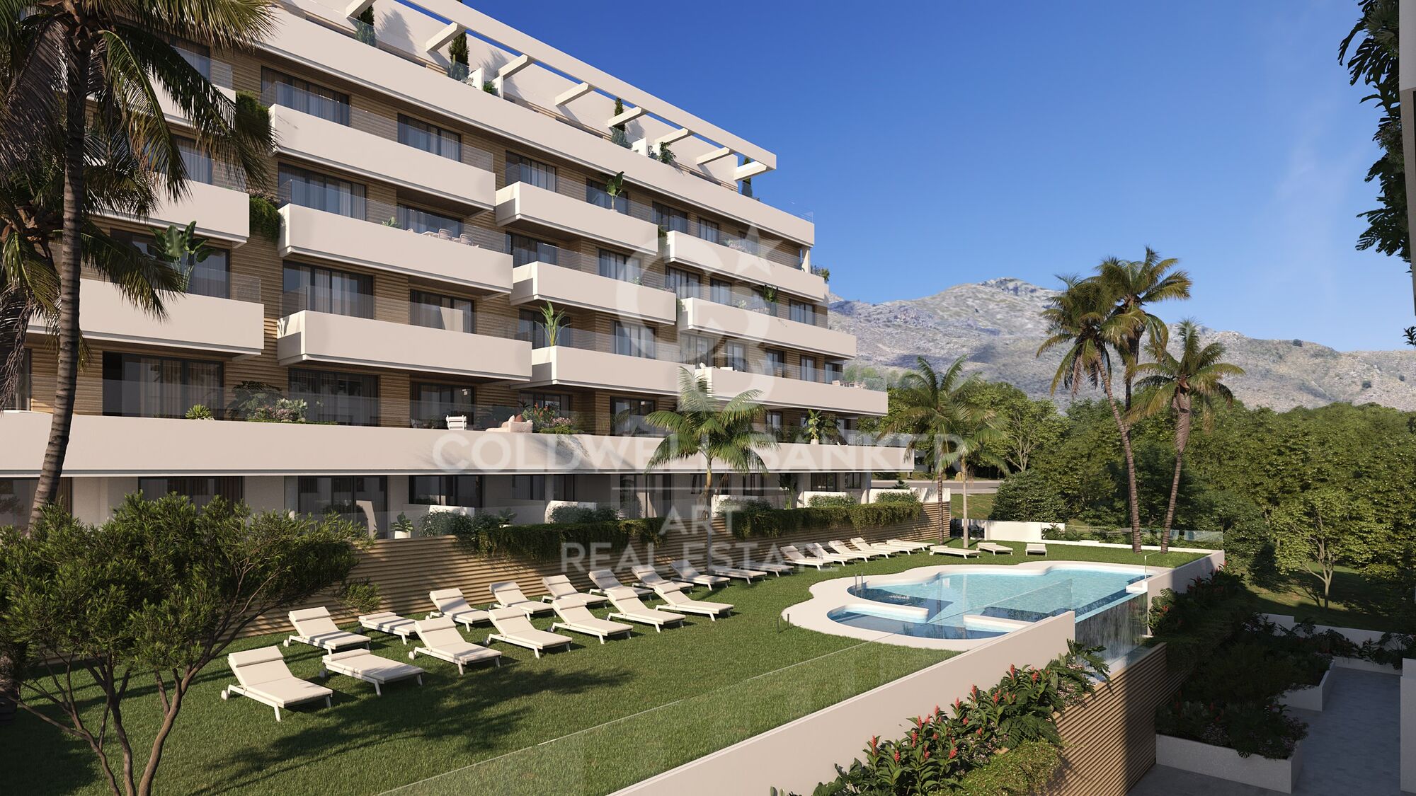 Viviendas excepcionales con maravillosas terrazas y vistas espectaculares en Torremolinos