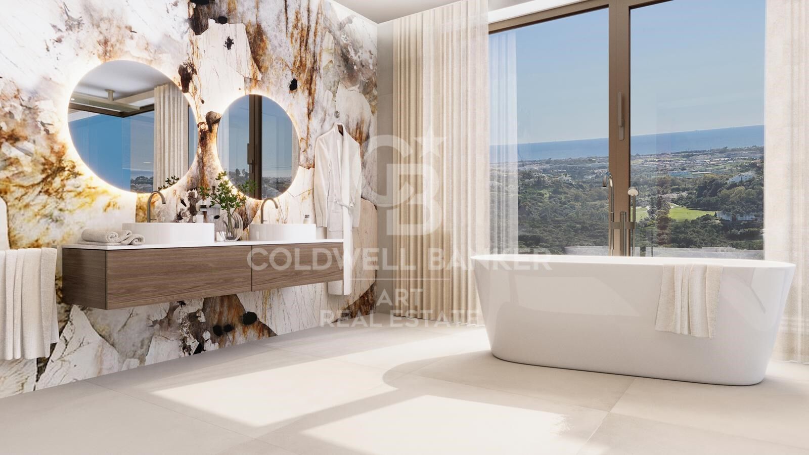 Outstanding luxury villa with panoramic sea views in El Madroñal, Benahavís