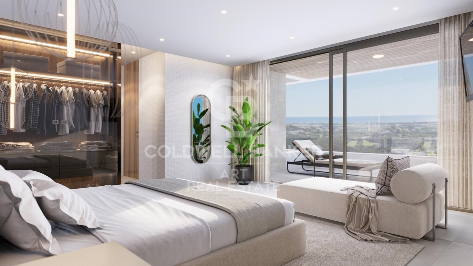 Outstanding luxury villa with panoramic sea views in El Madroñal, Benahavís