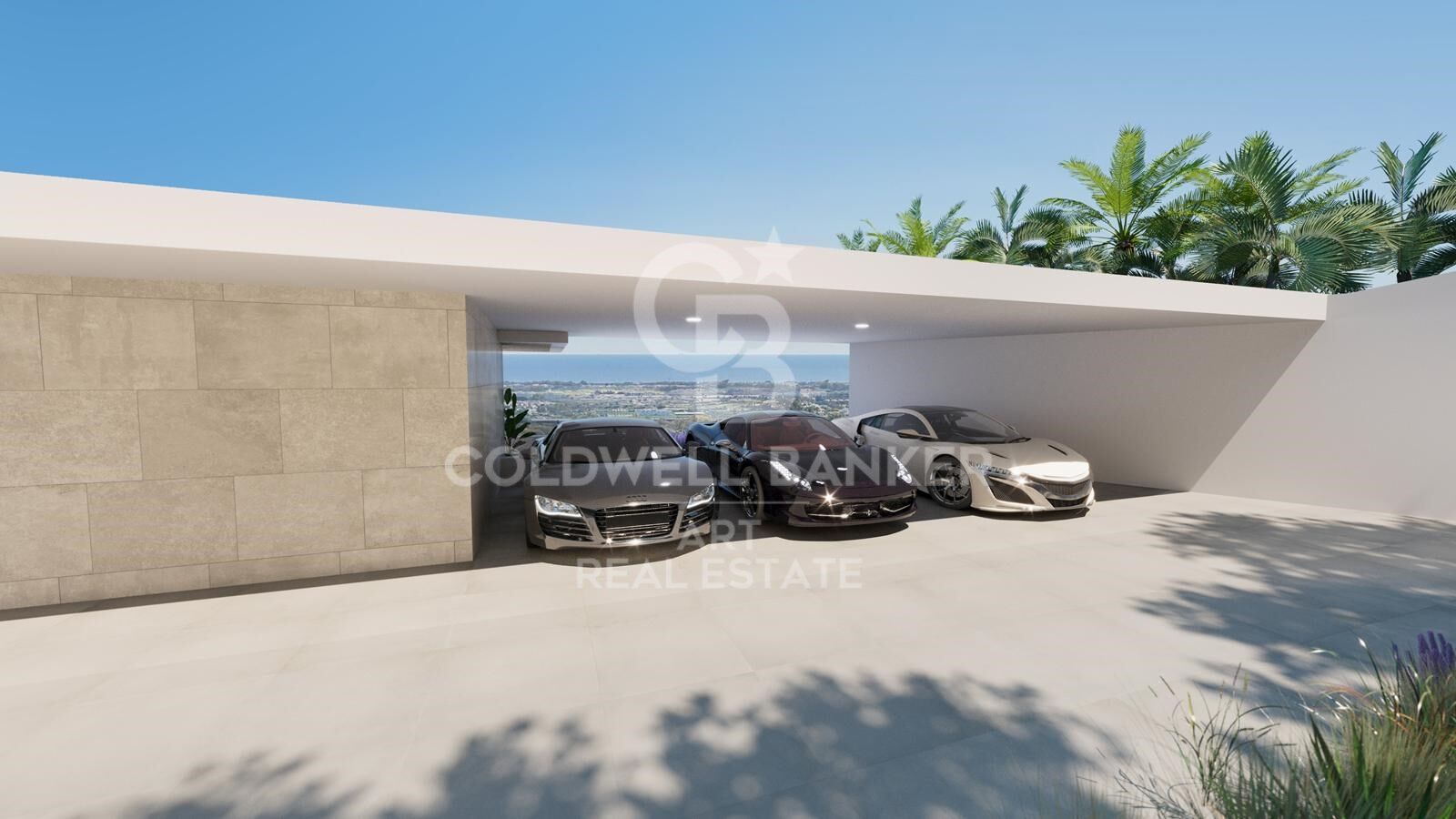 Impressionnante villa de luxe avec vues panoramiques sur la mer à El Madroñal, Benahavís