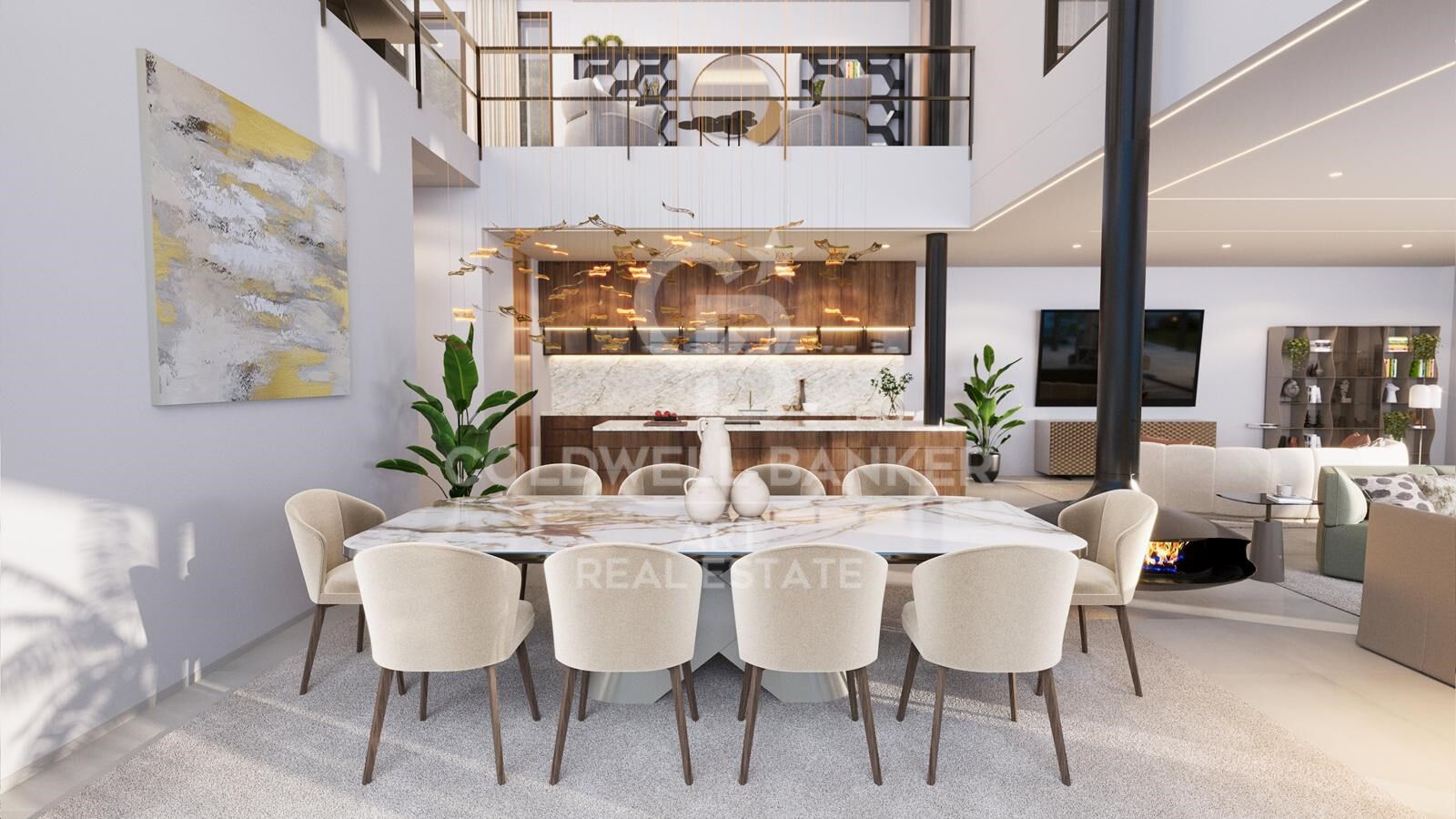 Sophisticated contemporary villa with panoramic views in El Madroñal, Benahavís