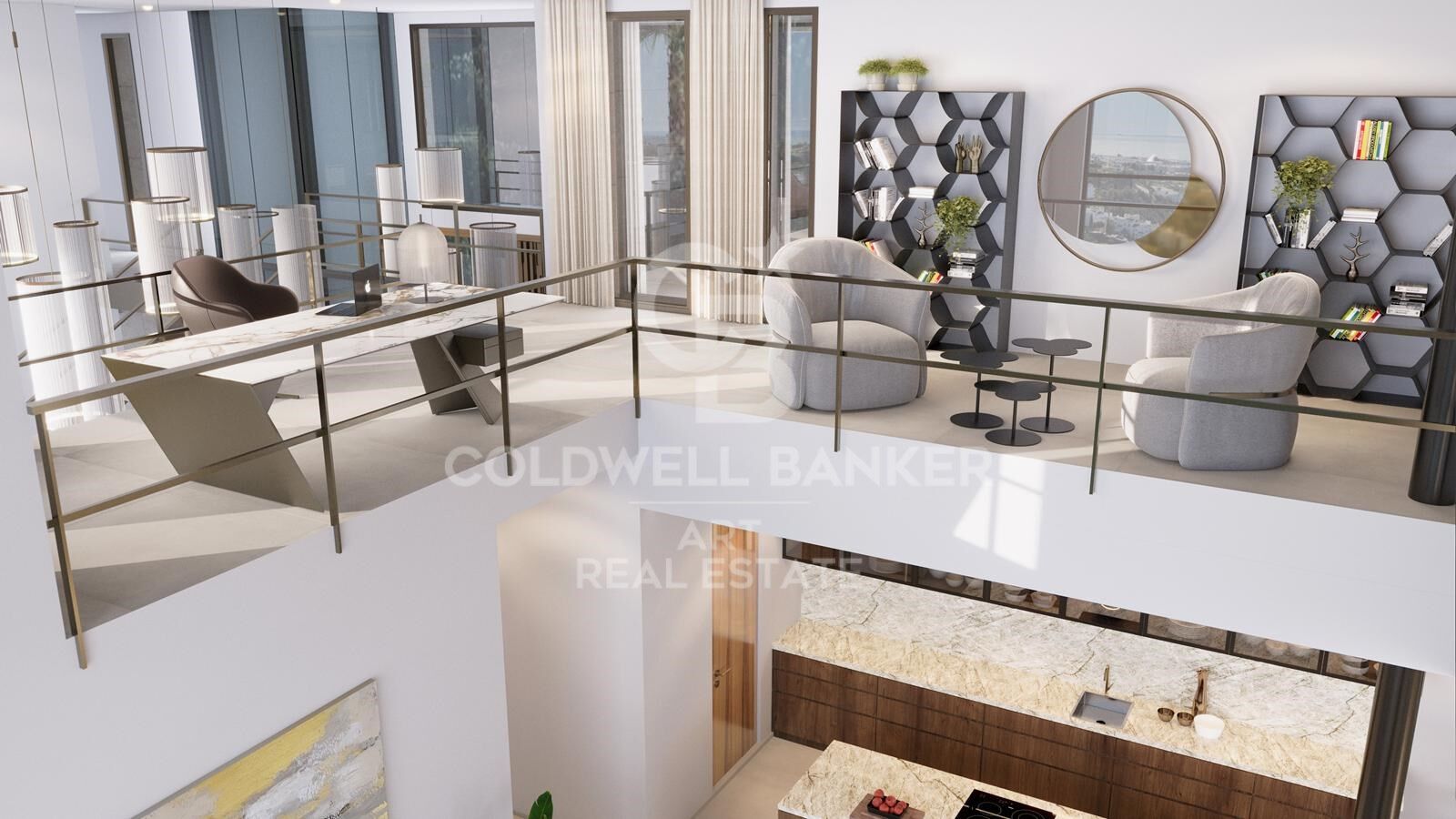 Sophisticated contemporary villa with panoramic views in El Madroñal, Benahavís