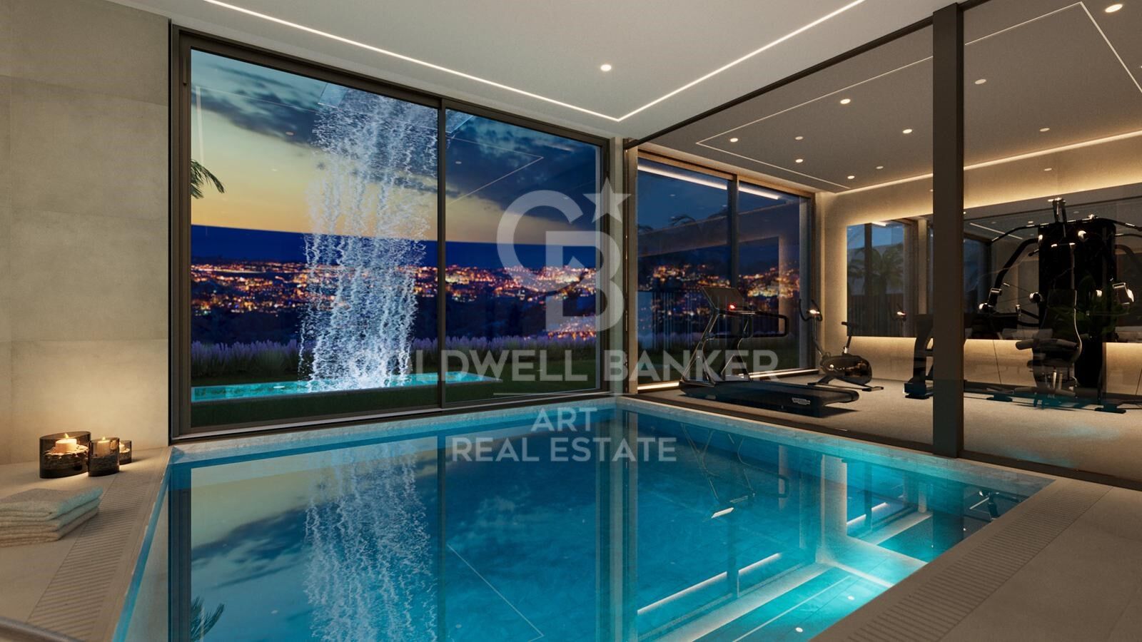 Sophisticated contemporary villa with panoramic views in El Madroñal, Benahavís