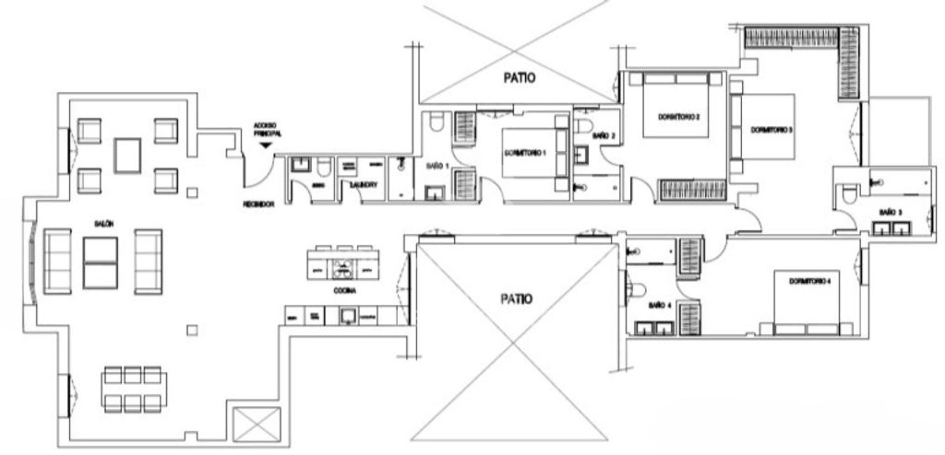 Exclusive brand new flat in the Salamanca neighbourhood