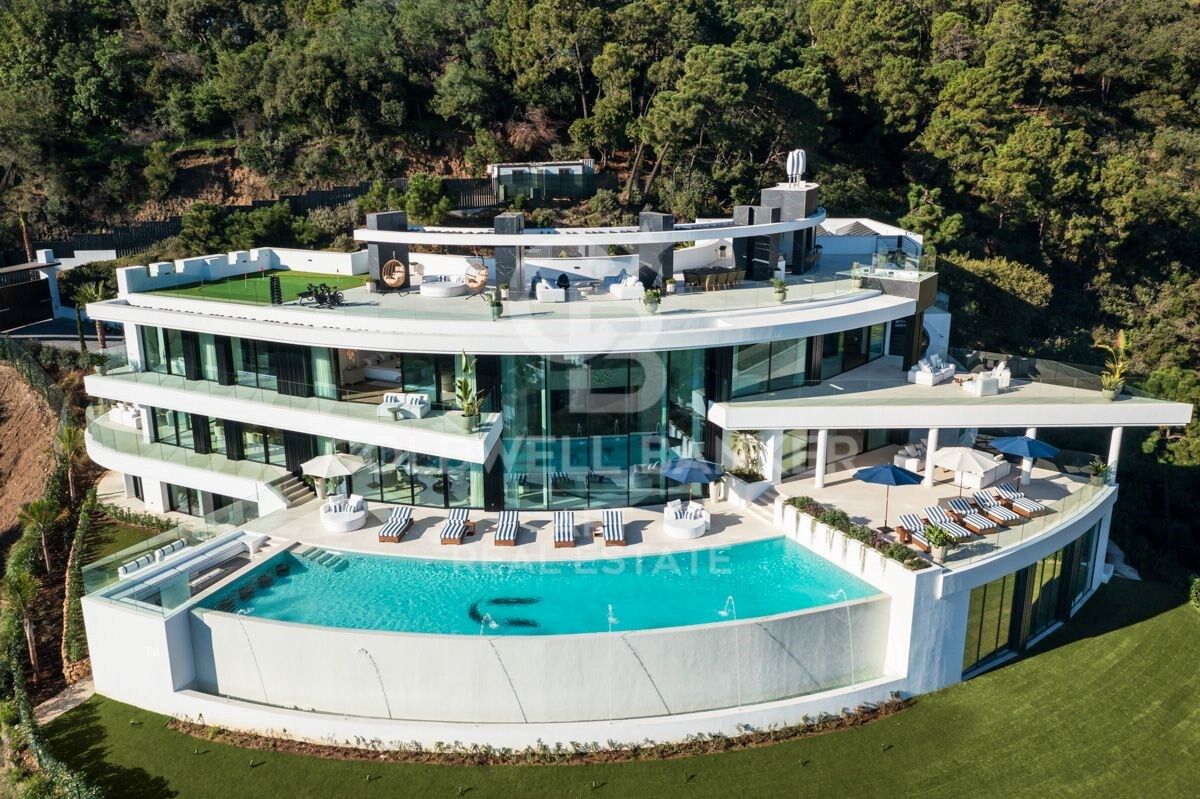 Außergewöhnliche, einzigartige Villa mit freiem Panoramablick in La Zagaleta