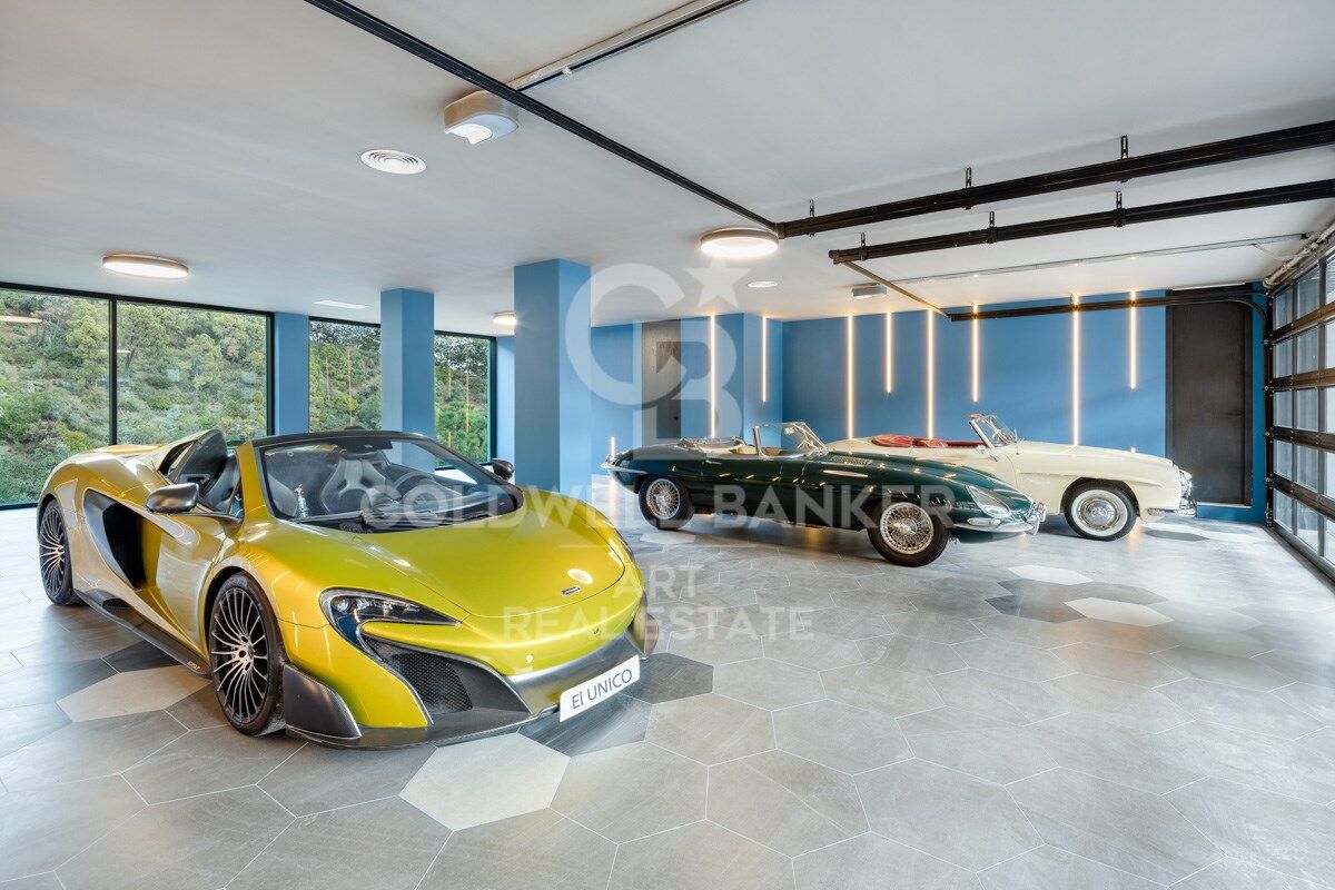 Außergewöhnliche, einzigartige Villa mit freiem Panoramablick in La Zagaleta