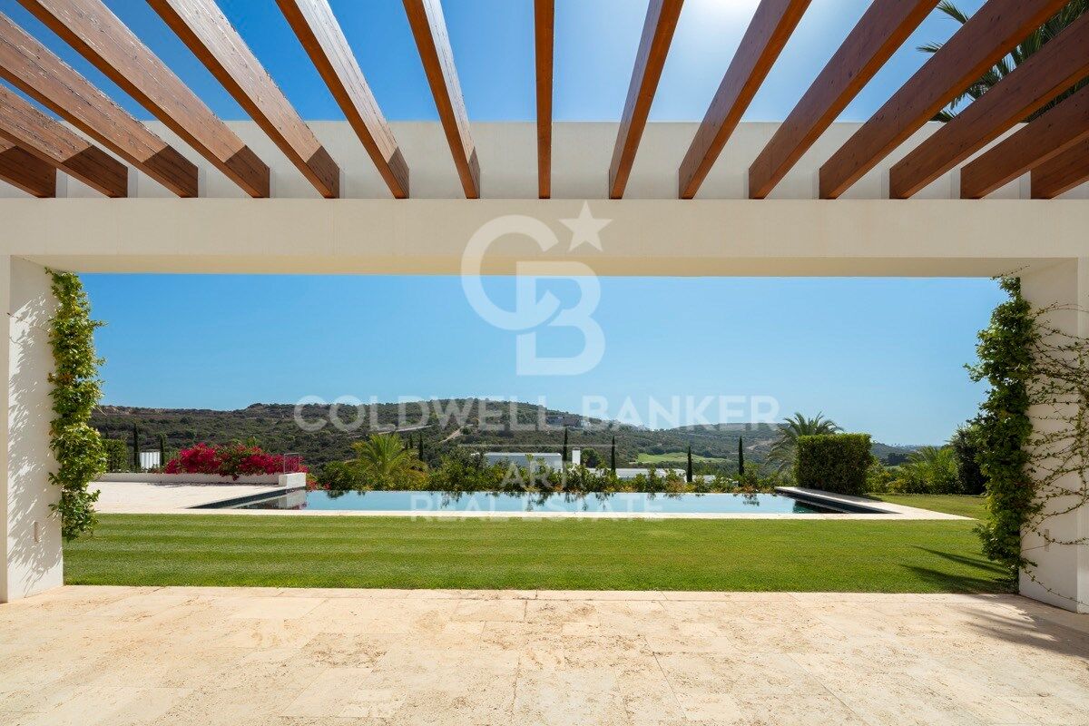 Villa sophistiquée de style ibicenco dans le prestigieux Finca Cortesín, Casares
