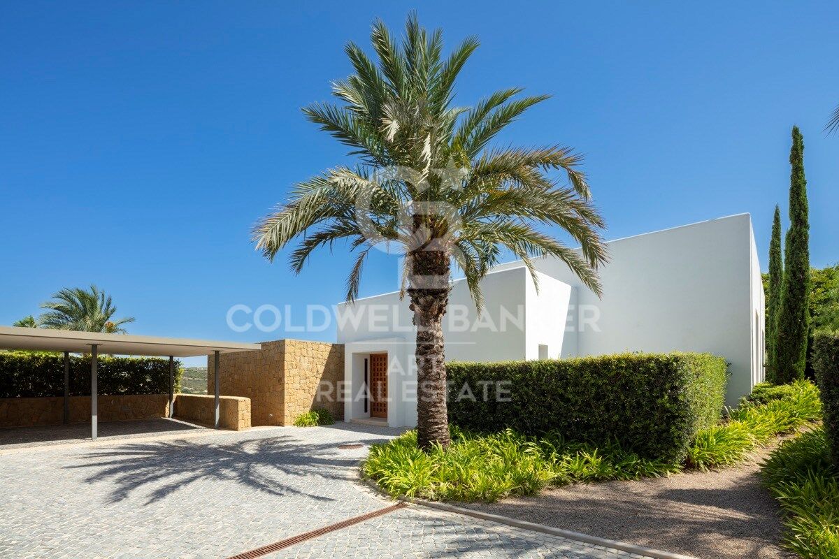 Villa sophistiquée de style ibicenco dans le prestigieux Finca Cortesín, Casares