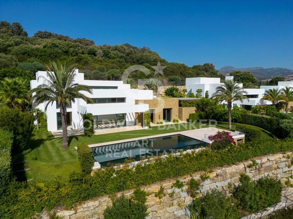 Villa sophistiquée de style ibicenco dans le prestigieux Finca Cortesín, Casares