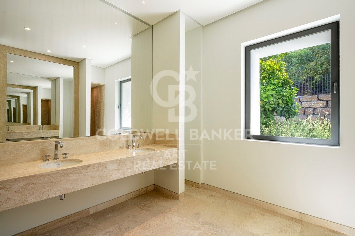 Villa sophistiquée de style ibicenco dans le prestigieux Finca Cortesín, Casares