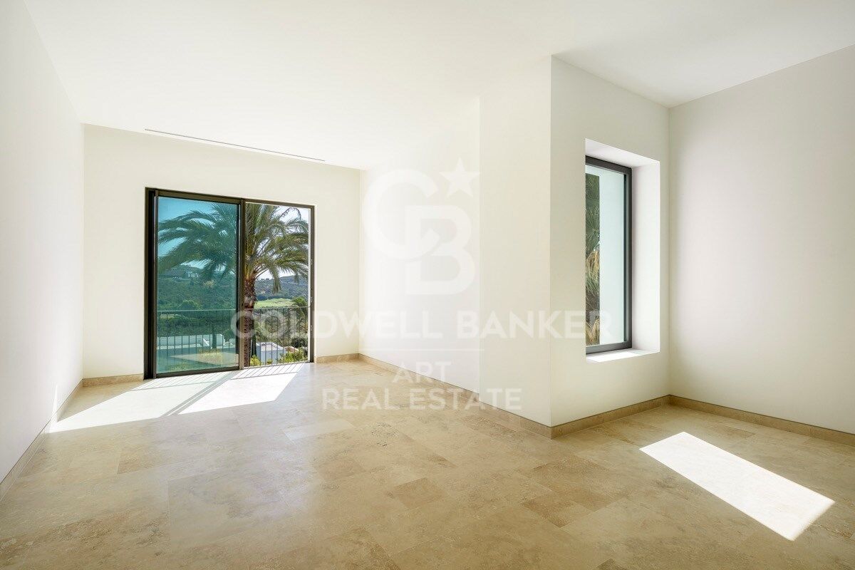 Sophisticated Ibizan-style villa in the prestigious Finca Cortesín, Casares.