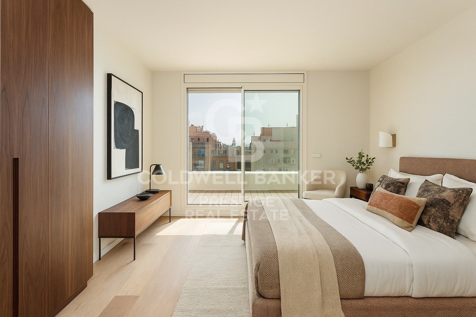Exclusive penthouse with two terraces at living and bedroom level. Two parking spaces. 'La Dreta de l'Eixample', Barcelona