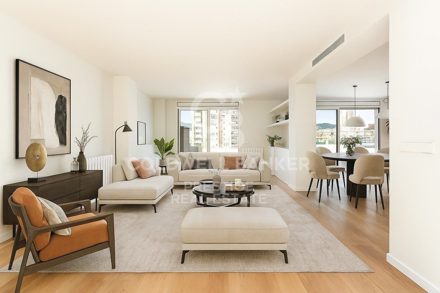Exclusive penthouse with two terraces at living and bedroom level. Two parking spaces. 'La Dreta de l'Eixample', Barcelona