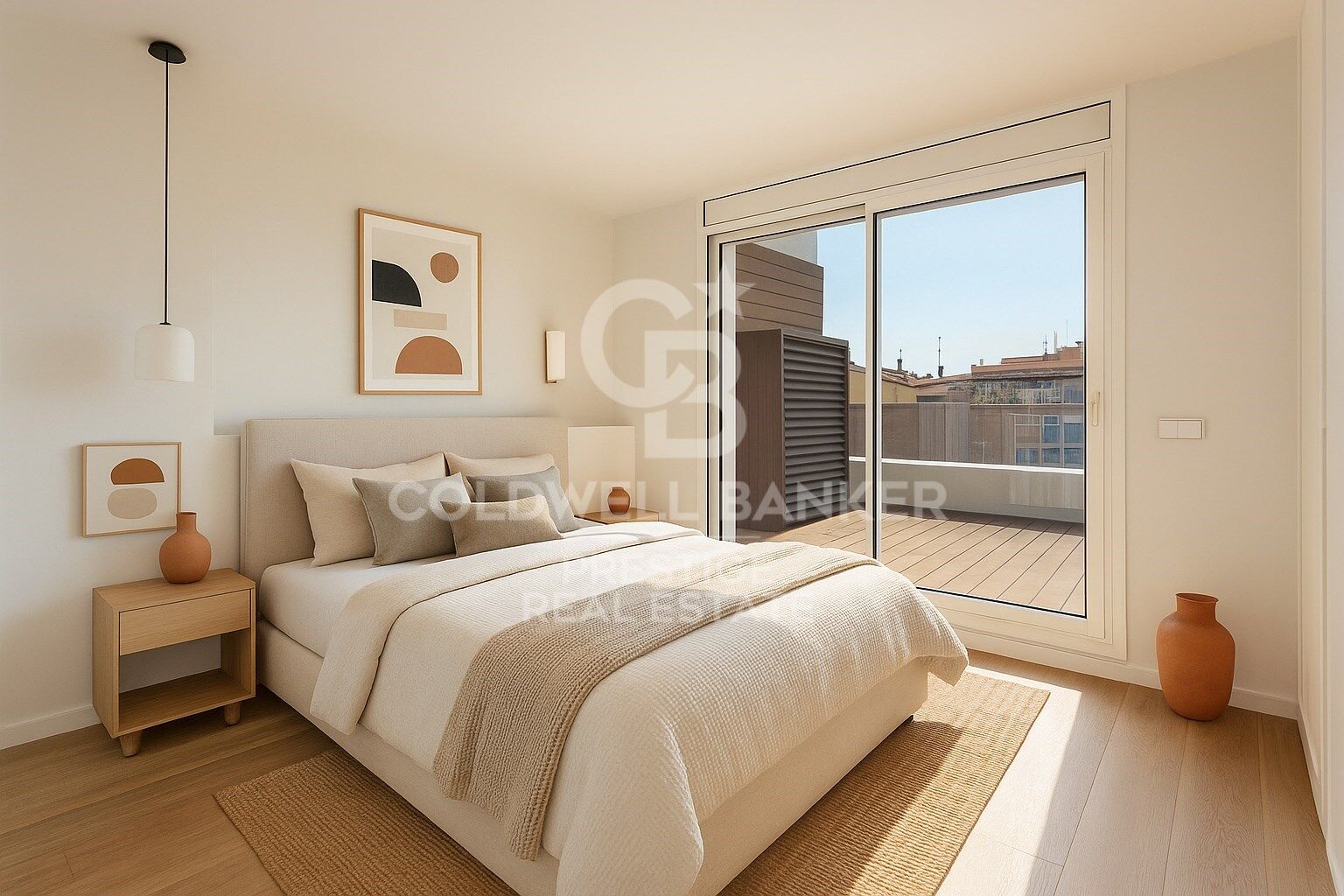 Exclusive penthouse with two terraces at living and bedroom level. Two parking spaces. 'La Dreta de l'Eixample', Barcelona