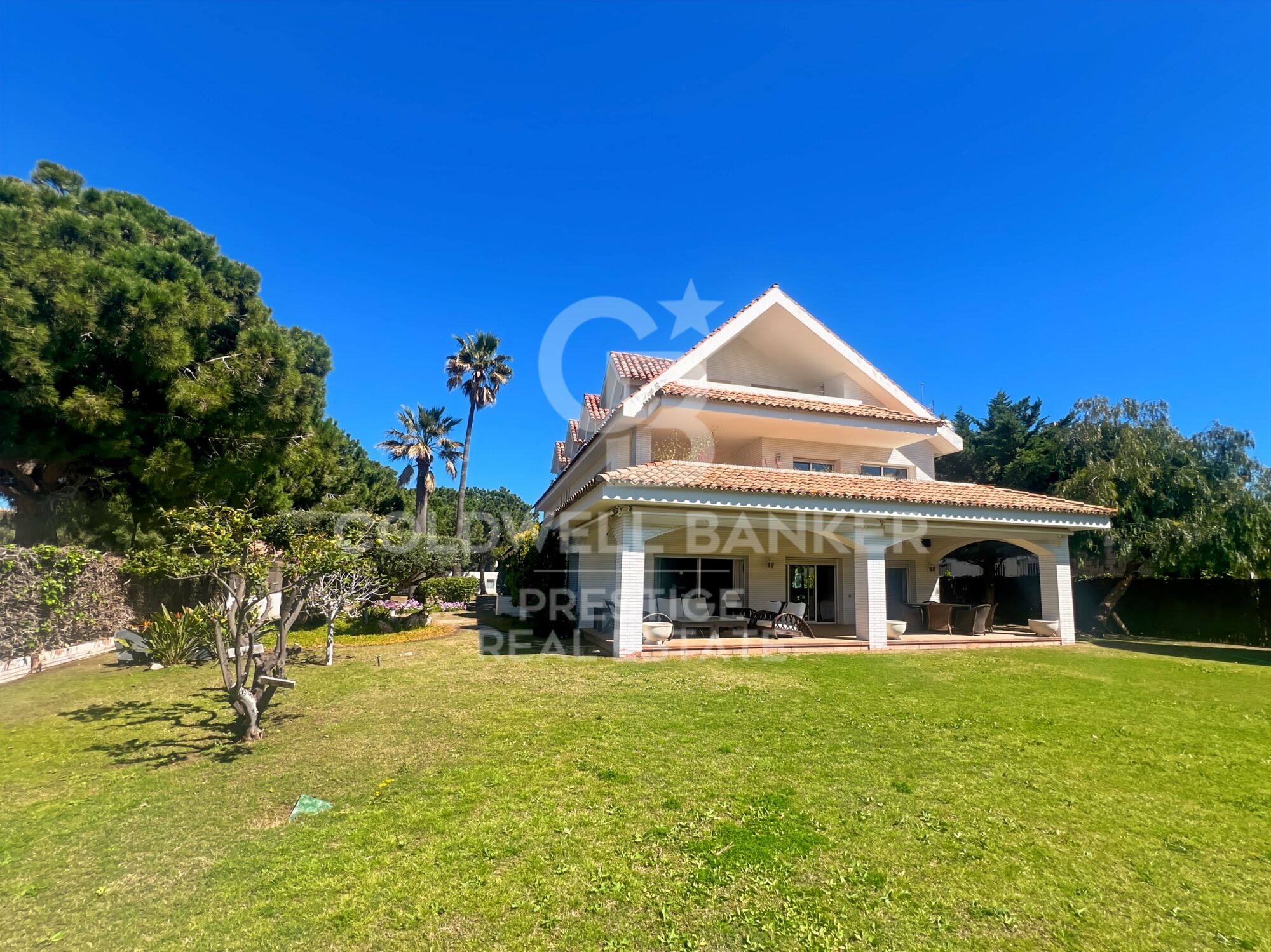 Villa familiale exclusive avec jardin, piscine à Terramar, Sitges
