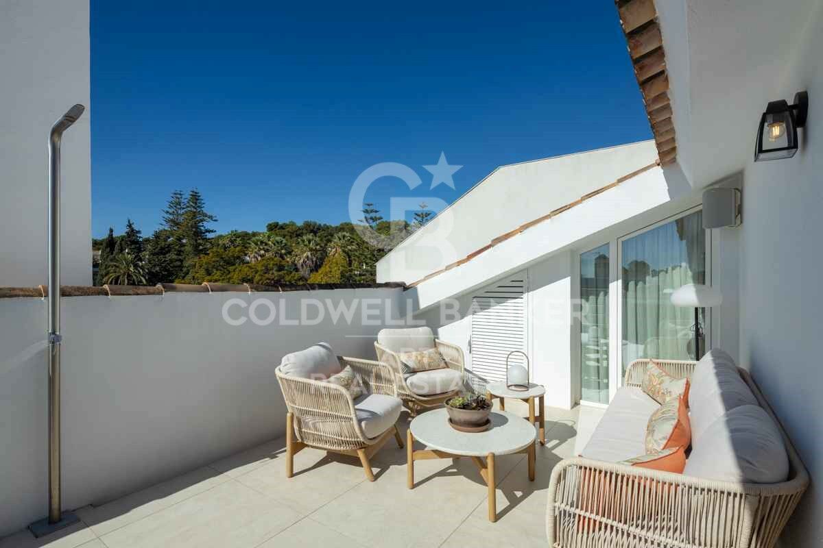 Exceptional Duplex Penthouse with Panoramic Sea and Mountain Views on Marbella's Golden Mile