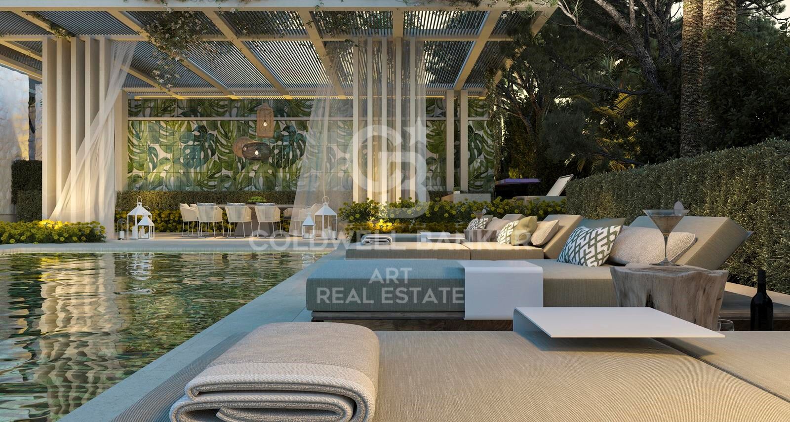 Terreno excepcional con proyecto en el corazón de La Cerquilla, Nueva Andalucía