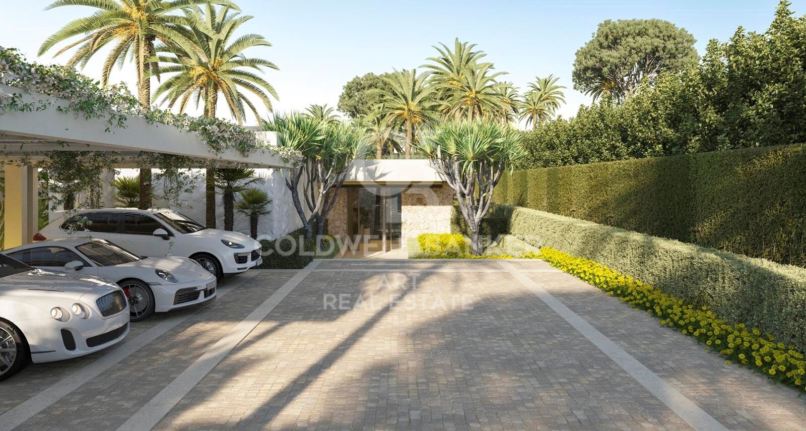 Exceptional plot with project in the heart of La Cerquilla, Nueva Andalucía