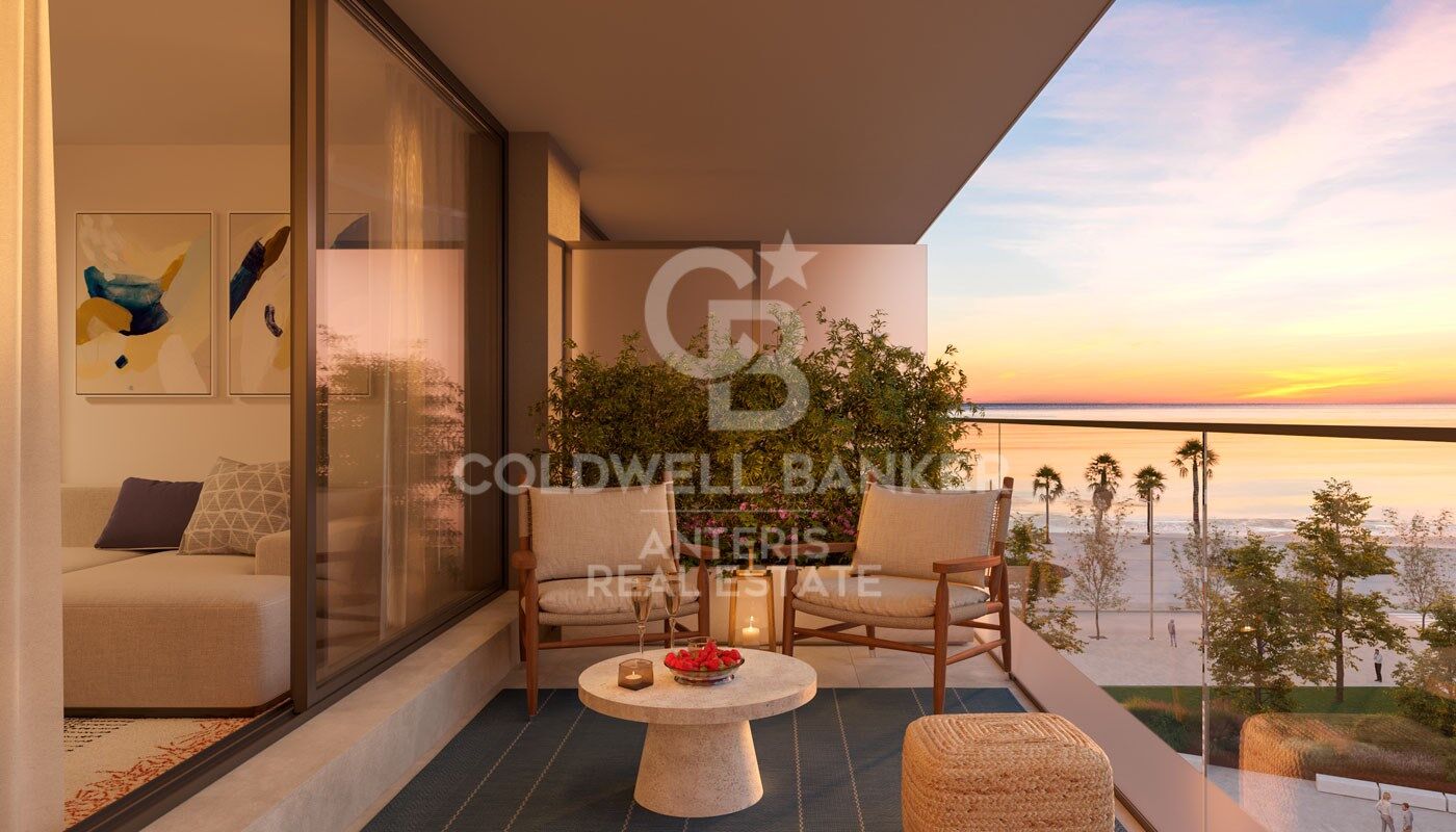 Promoción de obra nueva en la costa de Barcelona