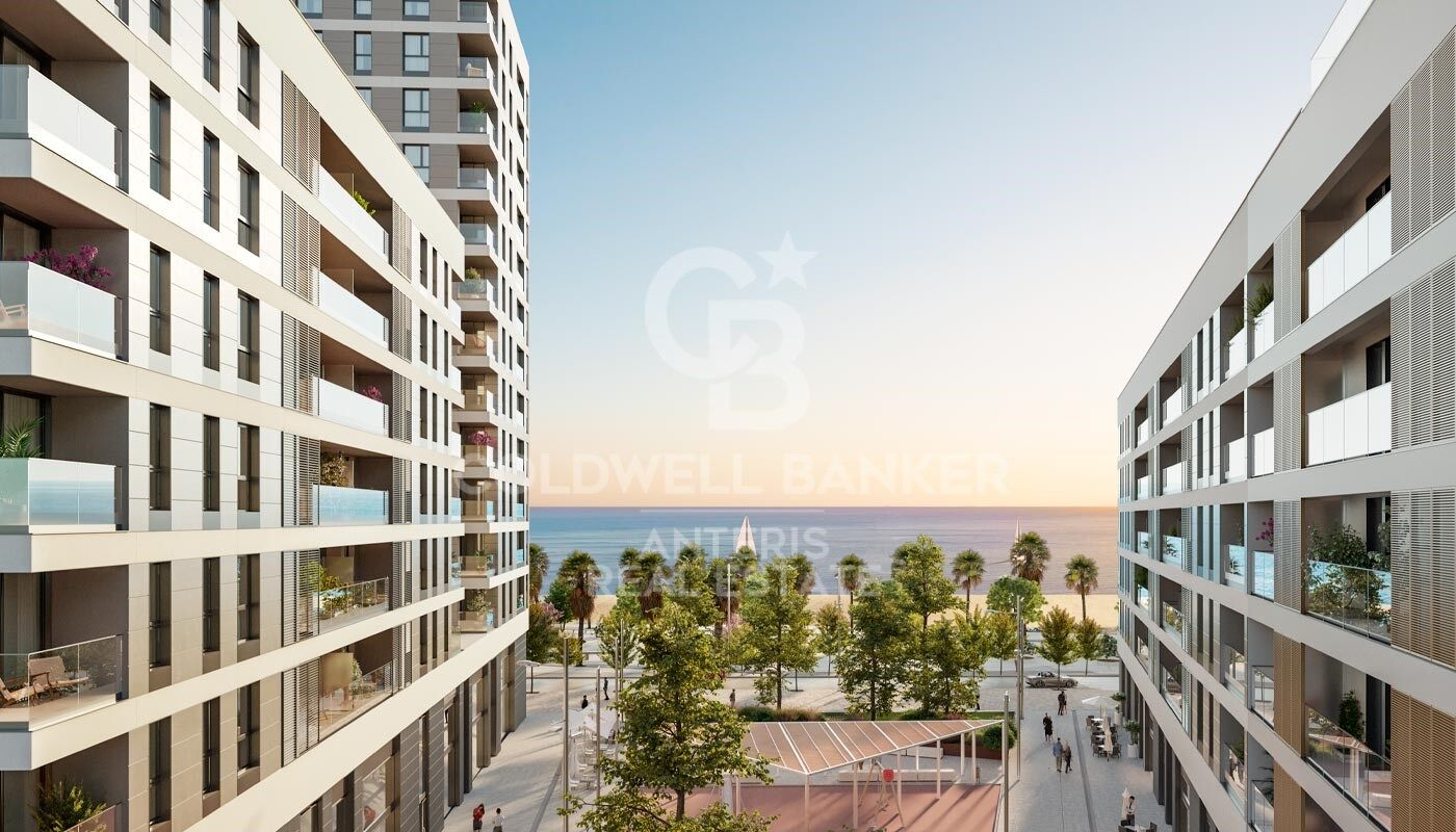 Promoción de obra nueva en la costa de Barcelona