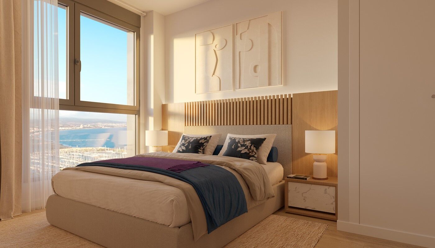 Promoción de obra nueva en la costa de Barcelona