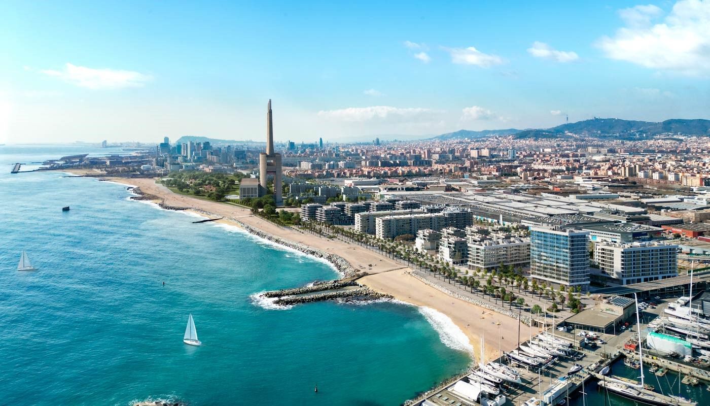 Promoción de obra nueva en la costa de Barcelona
