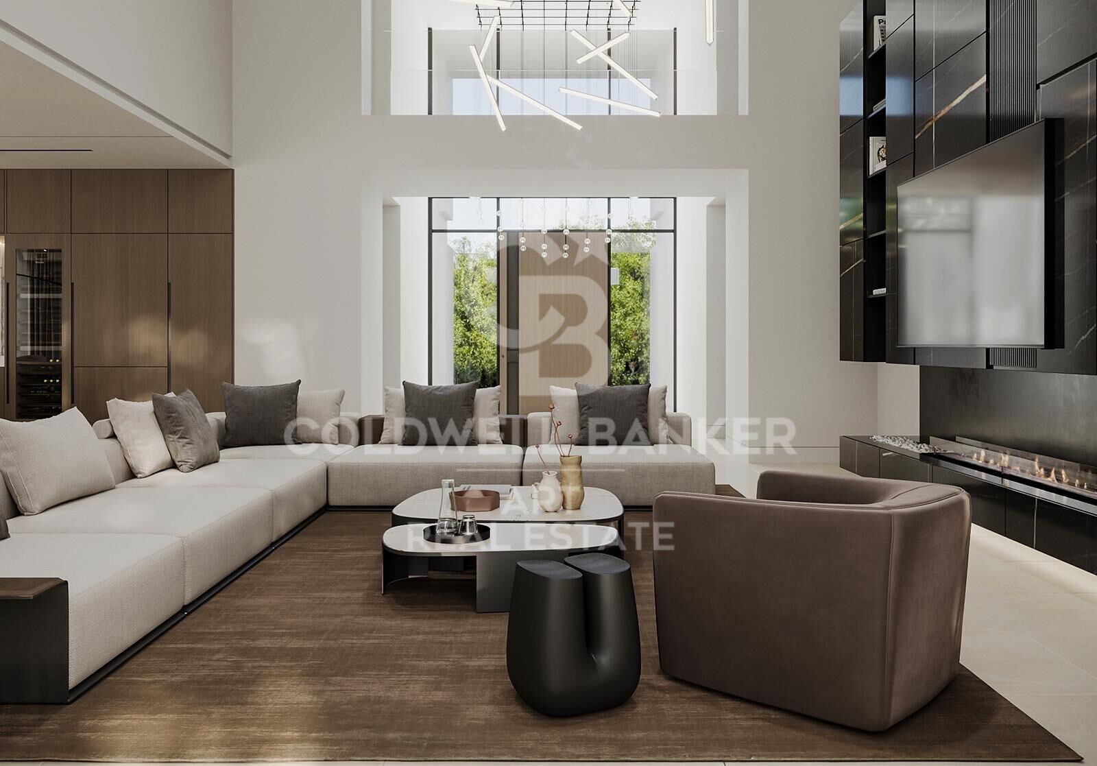 Moderne und elegante Villa mit Panoramablick auf das Meer, Rocío de Nagüeles, Marbella