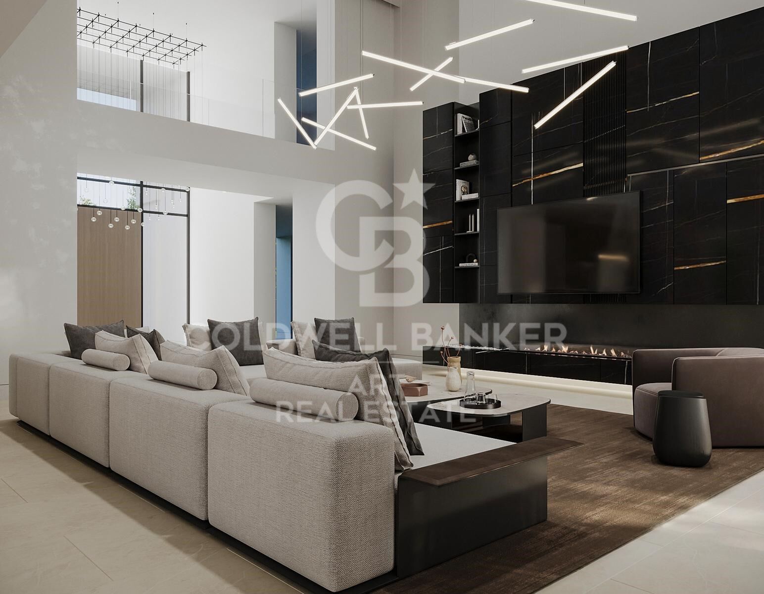 Moderne und elegante Villa mit Panoramablick auf das Meer, Rocío de Nagüeles, Marbella