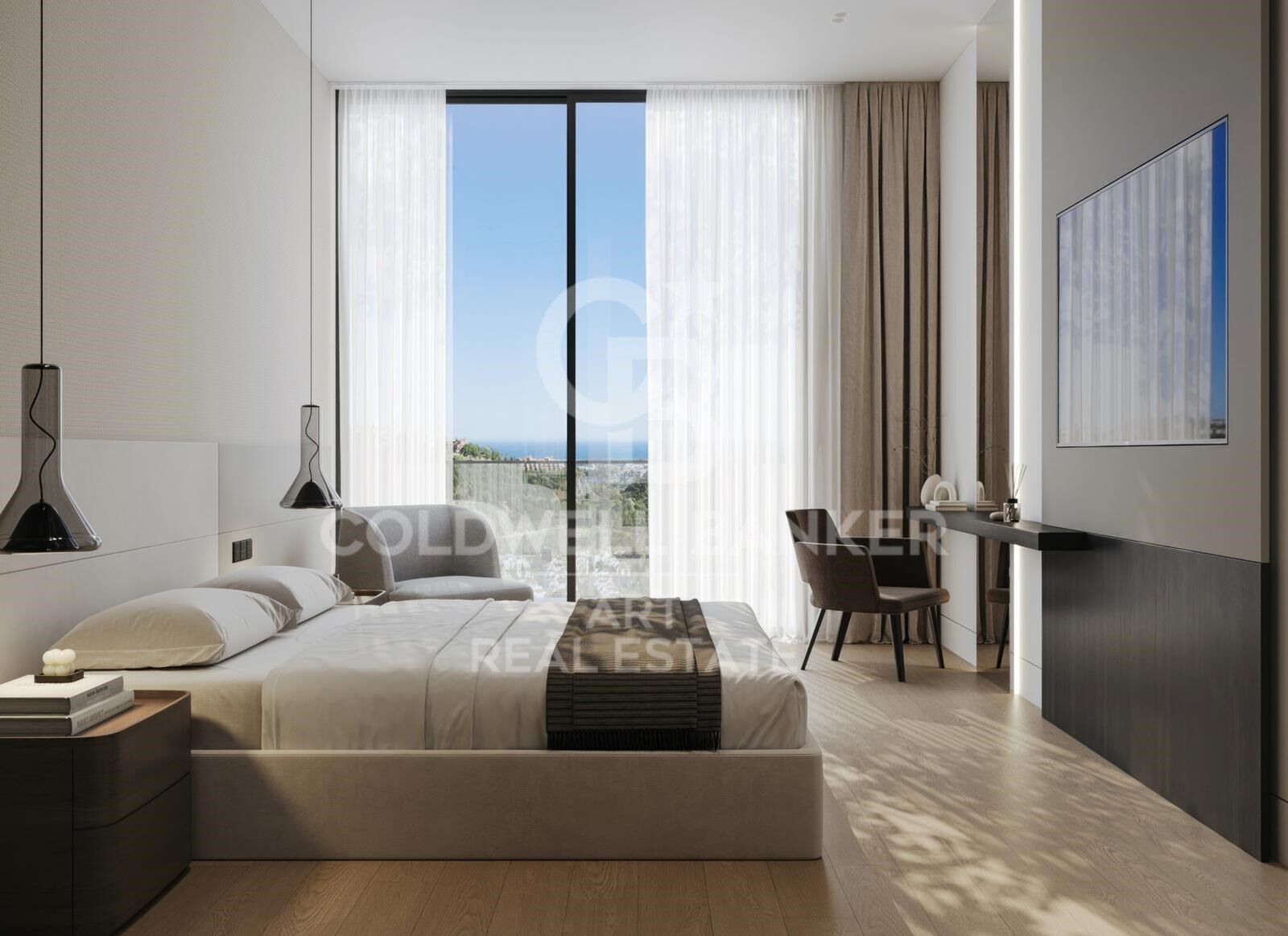 Villa contemporánea y elegante con vistas panorámicas al mar, Rocío de Nagüeles, Marbella
