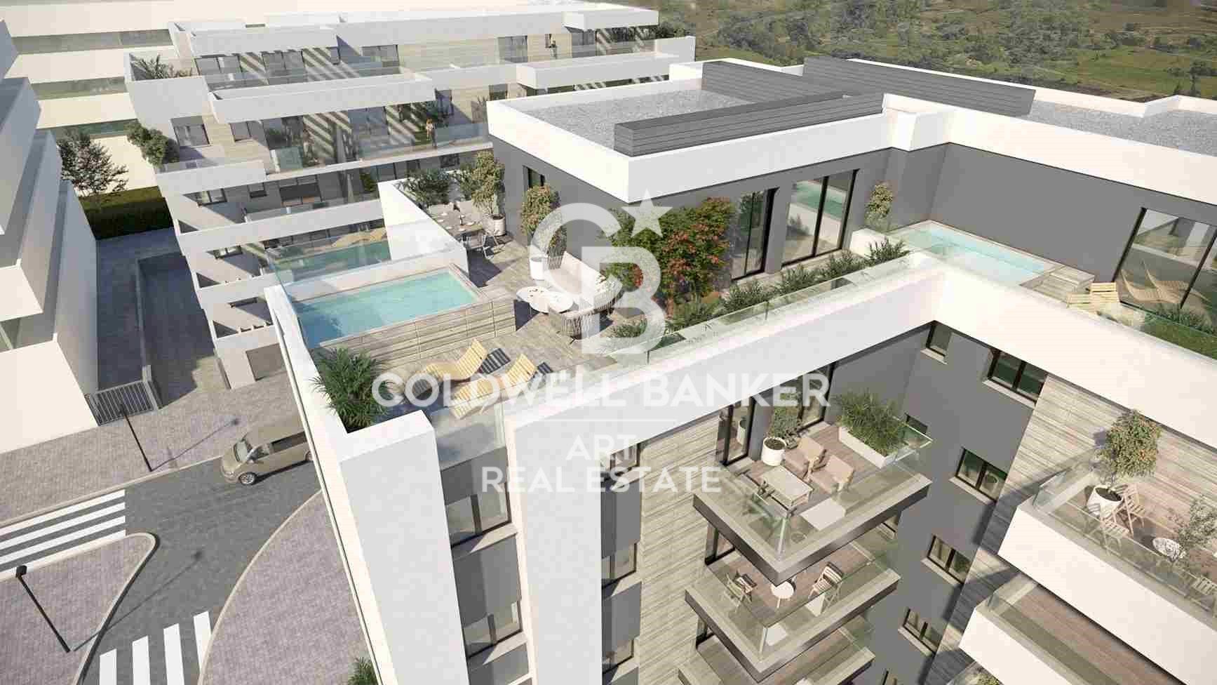 Magnificent brand new design apartments in Mijas