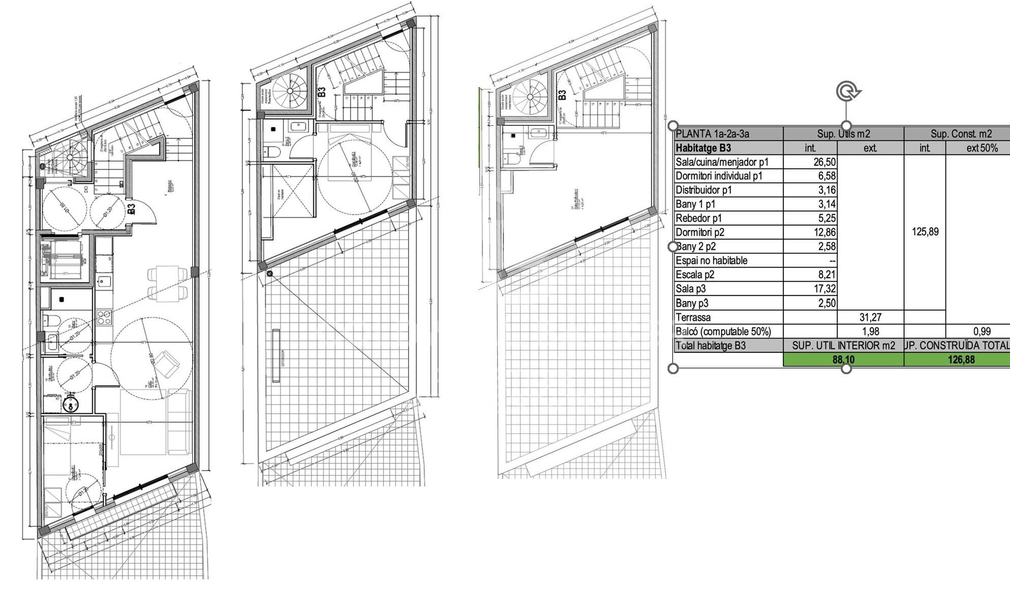 Land with construction license.