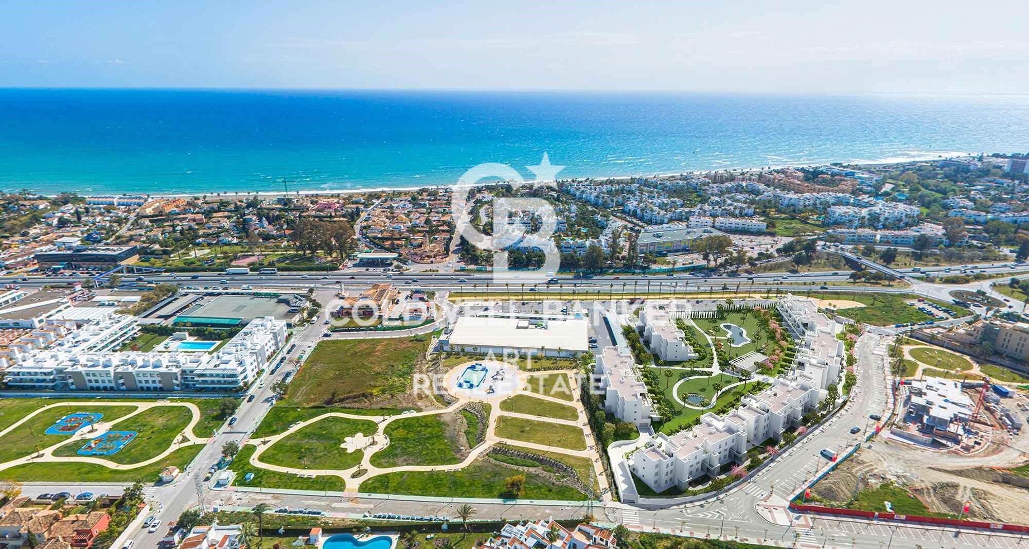 Design apartments of new construction in Cancelada