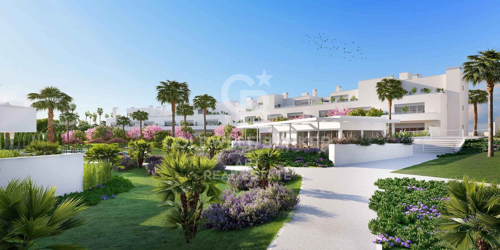 Apartamentos de diseño de obra nueva en Cancelada