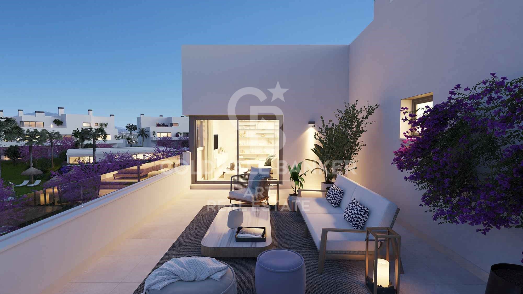 Apartamentos de diseño de obra nueva en Cancelada