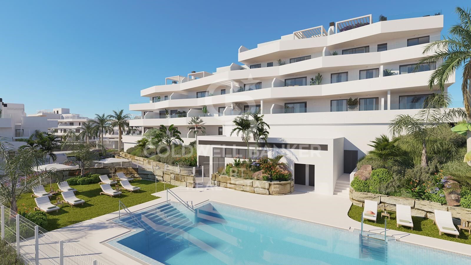 Luxury apartments within an exclusive complex in Estepona