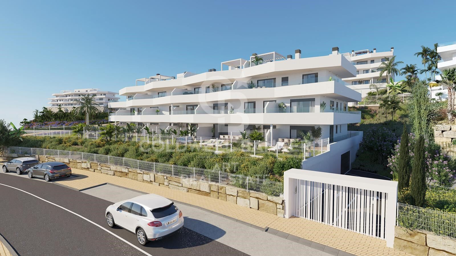 Luxury apartments within an exclusive complex in Estepona