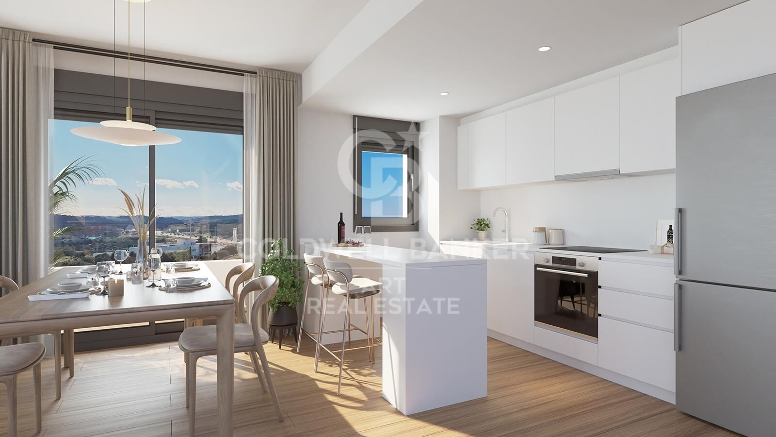 Apartamentos de lujo dentro de un complejo exclusivo en Estepona