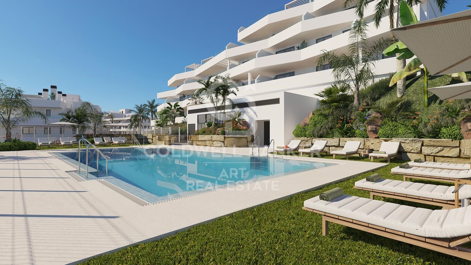 Luxury apartments within an exclusive complex in Estepona