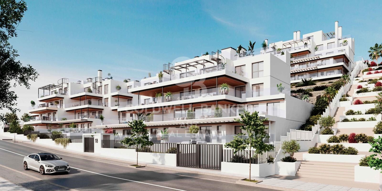 Moderne und exklusive Wohnanlage in Estepona