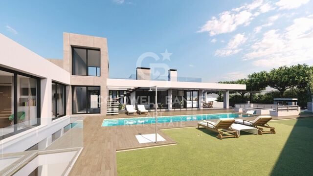 Spektakuläre und luxuriöse Villa in El Chaparral nur ein paar Minuten vom Strand entfernt, Mijas.