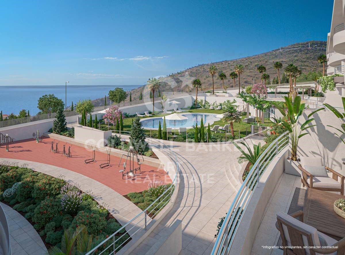 Exclusive residential complex with panoramic views in Benalmádena